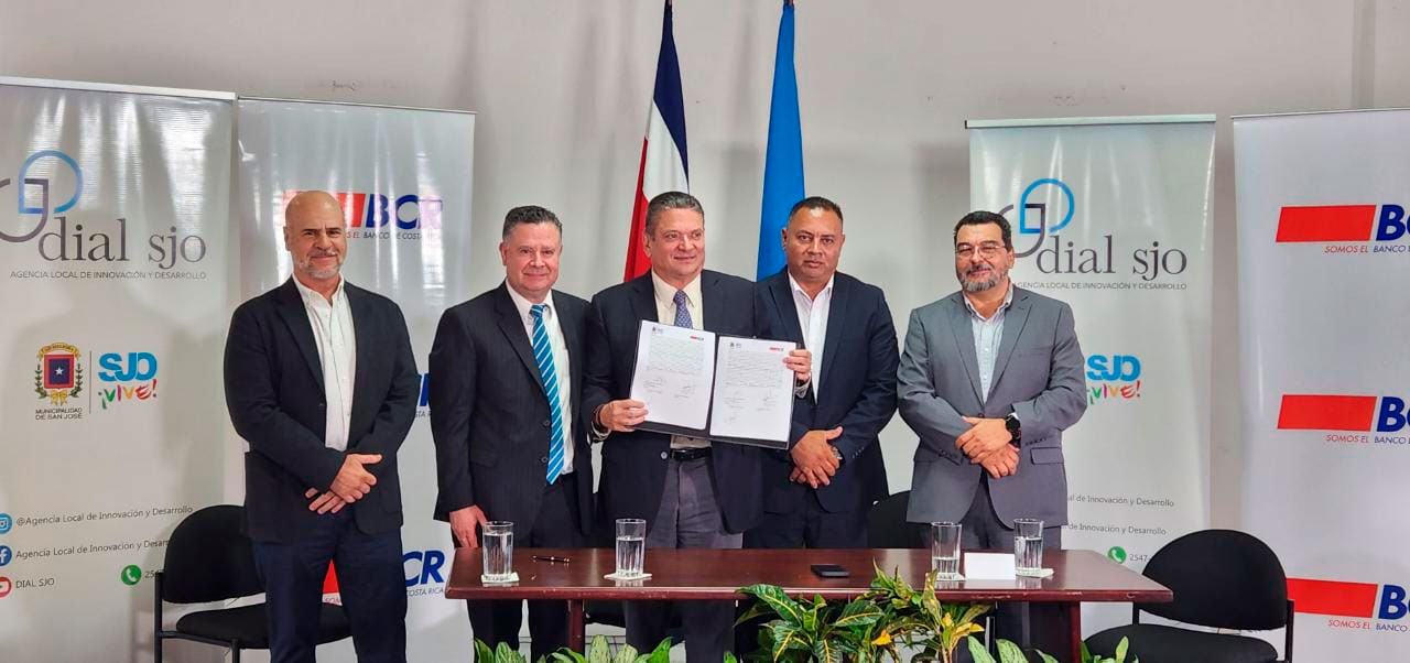 Banco de Costa Rica y Municipalidad de San José firman convenio para