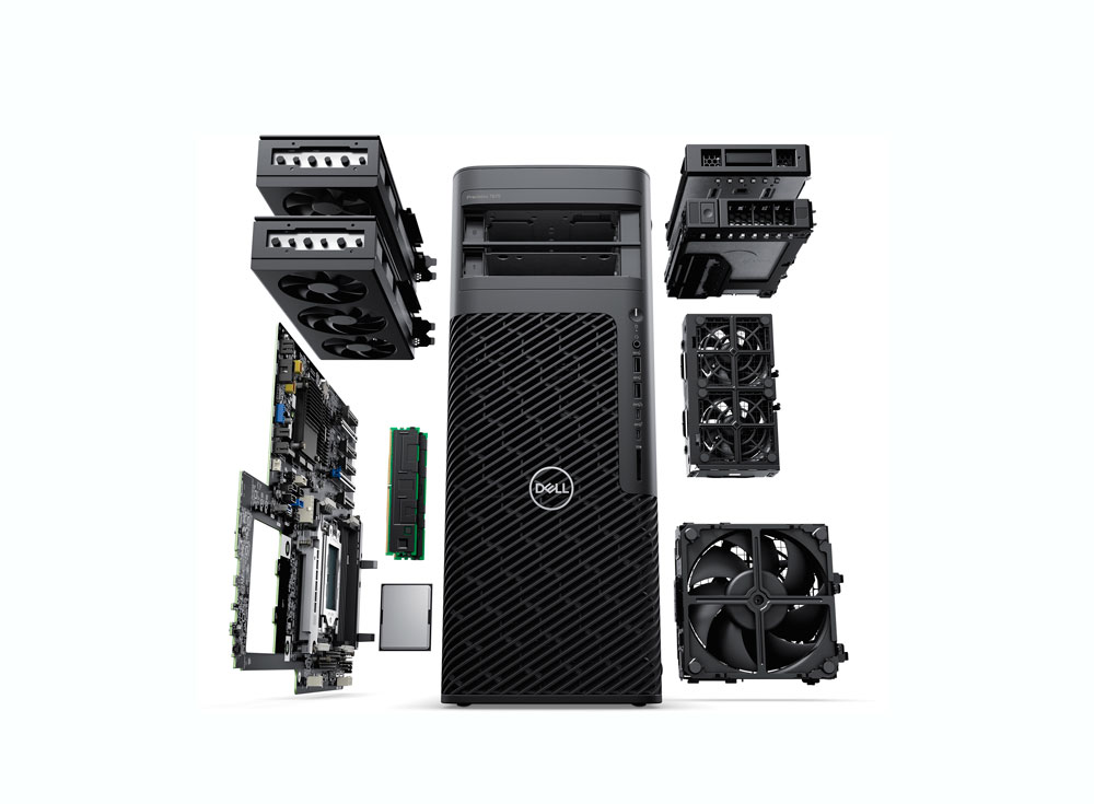 Dell anuncia nueva estación de trabajo Precision 7875 con CPU de hasta