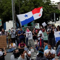 Panamanians Leave Their Homes to Protest Because They Say They're Hungry