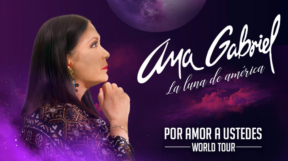 Ana Gabriel regresa a los escenarios de Estados Unidos con su gira Por Amor  a Ustedes, de la mano de CMN - Periódico Digital Centroamericano y del  Caribe
