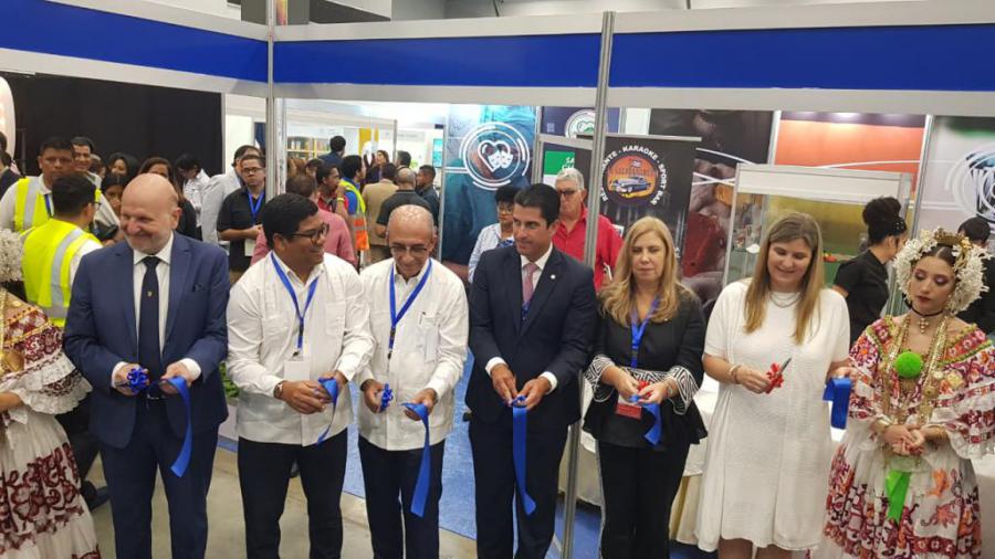 La delegazione cubana ha partecipato a Expocomer 2023