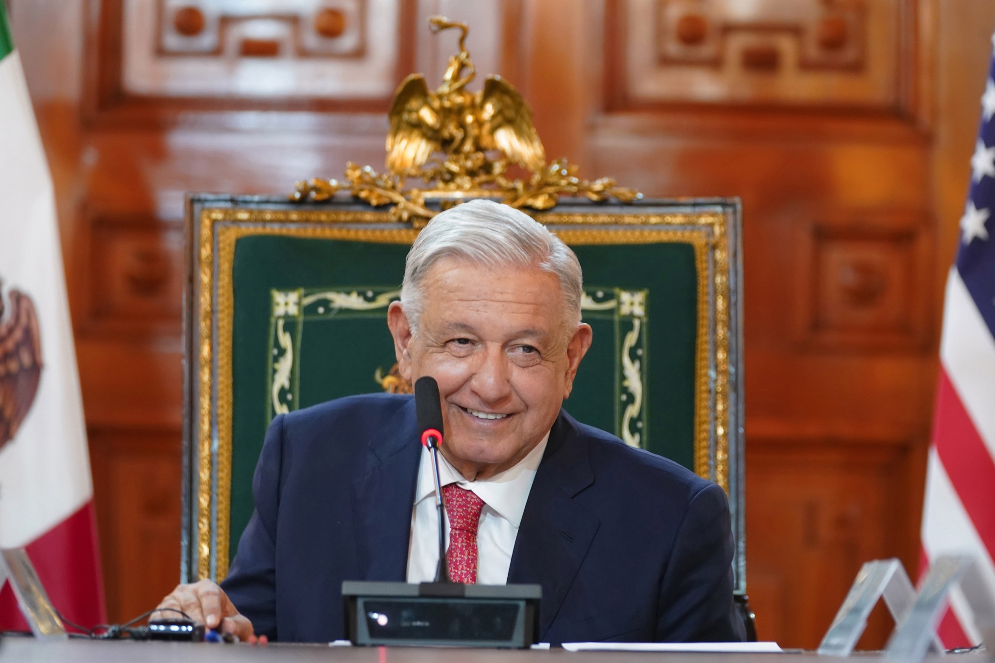 López Obrador celebra la 