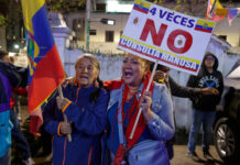 Ecuador dice ‘no’ a la ambición de Noboa de una nueva constitución y de bases extranjeras