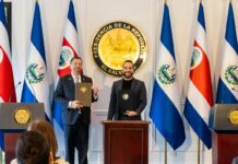 El Salvador y Costa Rica sellan una nueva etapa de cooperación con el acuerdo “Escudo de las Américas”