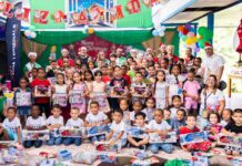 TCM lleva alegría e ilusión a la niñez de Moín durante la Navidad