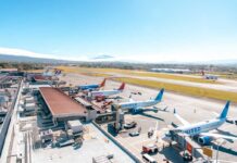 Aeropuerto Juan Santamaría reutiliza agua equivalente al consumo diario de 450 personas